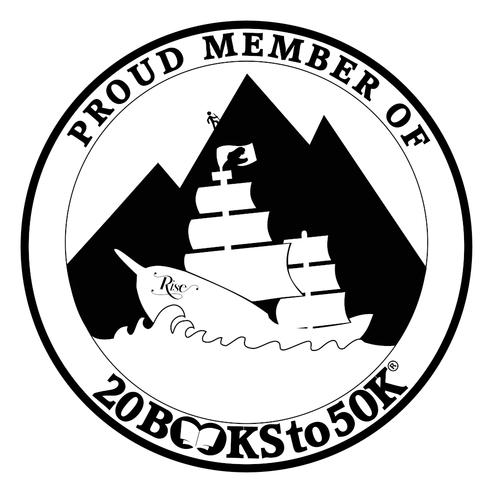Poud Member of 20BOOKSto50K logo